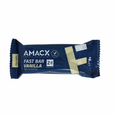 Merkloos op op fast bar vanilla 45gr