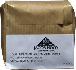 op op melisseblad gemalen 250gr