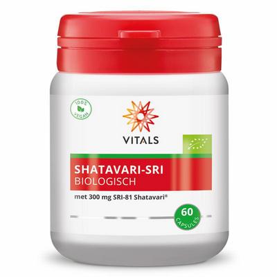 Vitals Shatavari-SRI Biologisch 60c