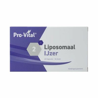 Merkloos liposomaal ijzer 60ca