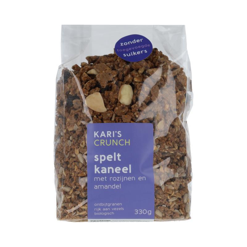 Granola spelt kaneel bio
