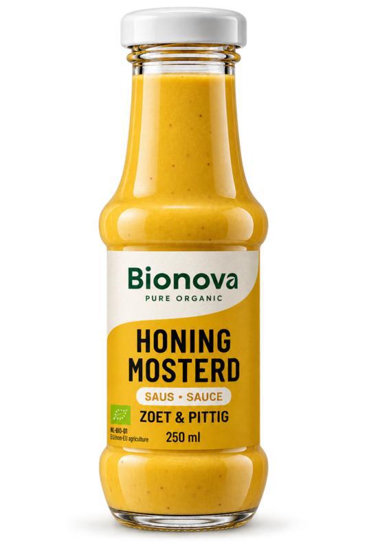 Honing mosterd saus bio