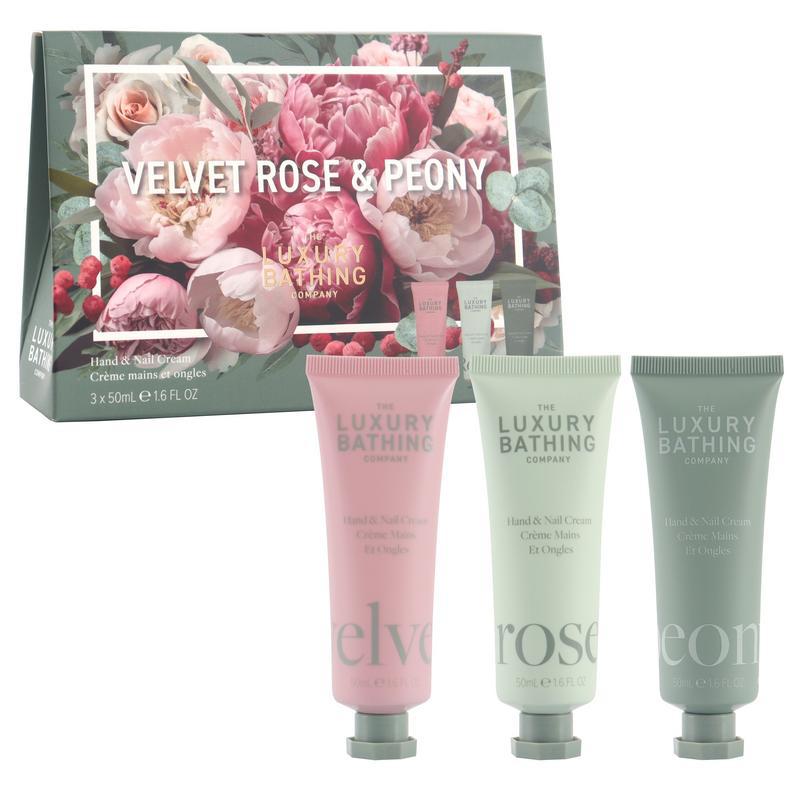 Velvet Rose & Peony - Tranquil Trio