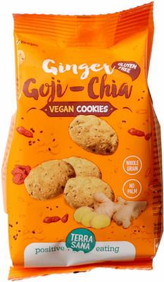 TerraSana Koekjes Gember-Goji-Chia bio