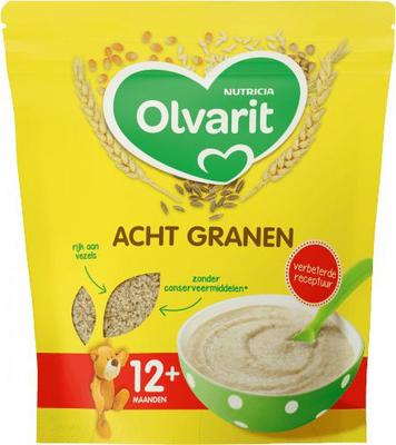 Olvarit Ontbijtpap 8 granen 12+ maanden