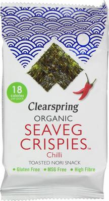 Clearspring Seaveg crispies chilli bio