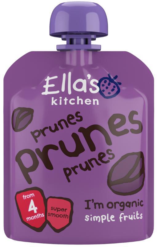 Pruimen knijpzakjes 4+ maanden bio