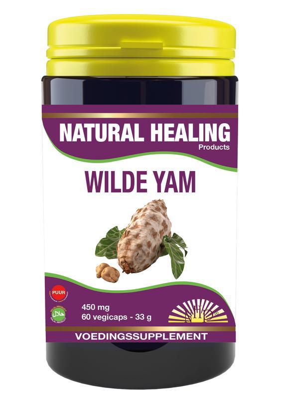 Wilde yam 450mg puur