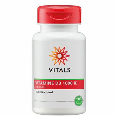 Vitals Vitals Vitamine D3 1000IE