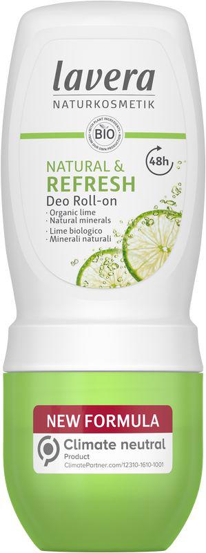 Deodorant roll-on natural & refresh bio