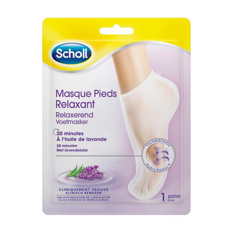 Voetmasker lavendel