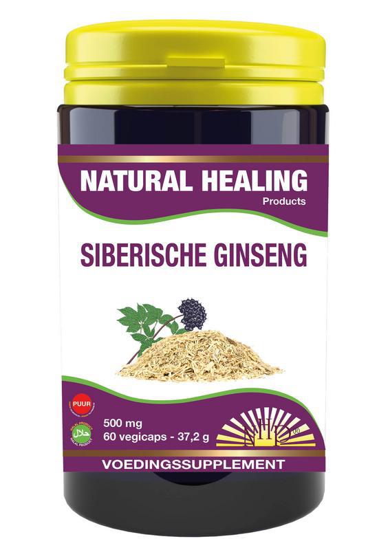 Siberische ginseng 500mg puur