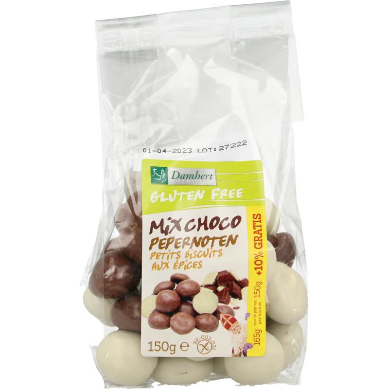 Chocolade pepernoten glutenvrij vegan