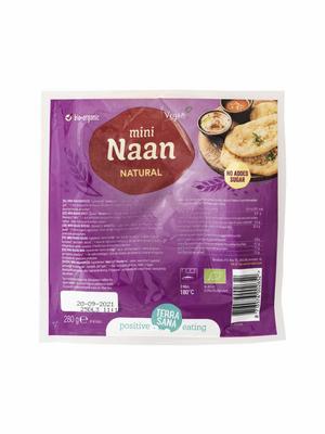 TerraSana Mini-naan naturel bio