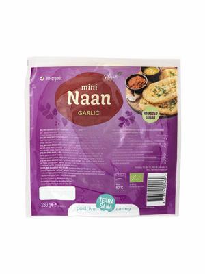 TerraSana Mini-naan knoflook bio