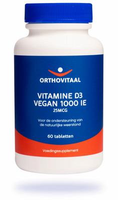 OrthoVitaal Vitamine D3 1000IE vegan