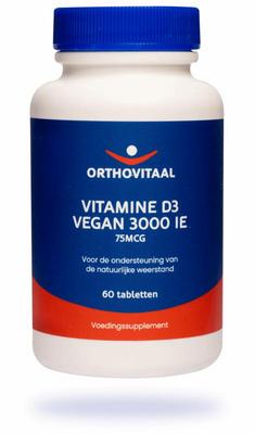 OrthoVitaal Vitamine D3 3000IE vegan