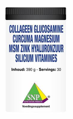 SNP Collageen glucosamine curcuma magnesium MSM