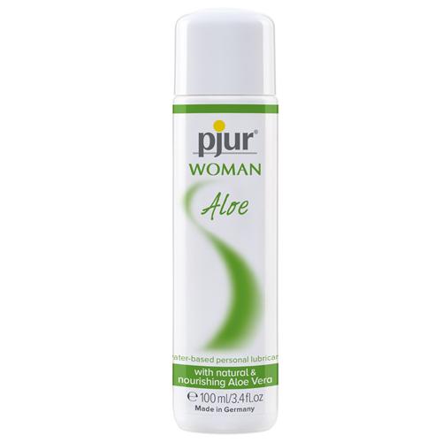 Woman aloe glijmiddel
