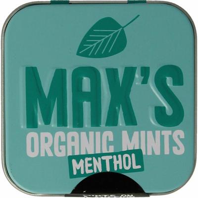 Max mints Menthol blikje vierkant bio
