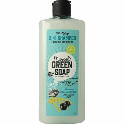 Marcel's Green Soap Shampoo & conditioner 2in1 mimosa zwarte bes