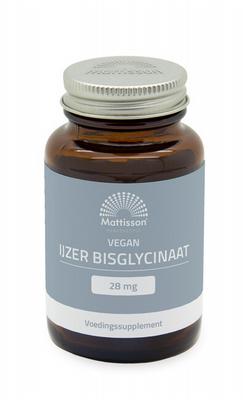 Mattisson Vegan ijzer bisglycinaat 28mg