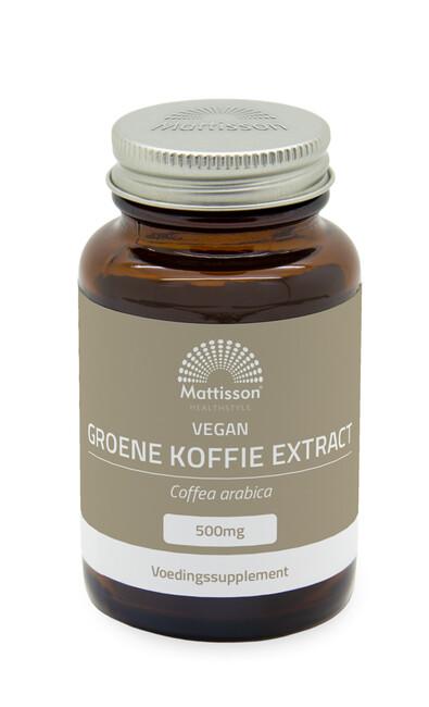 Groene koffiebonen extract 500mg