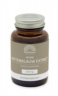 Mattisson Vegan kattenklauw extract 450mg