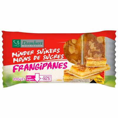 Damhert Frangipanes minder suiker