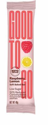 GOODTOGO Snack reep framboos & citroen (Keto)