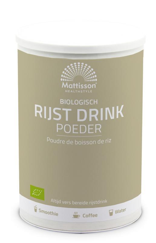 Biologisch rijst drink poeder