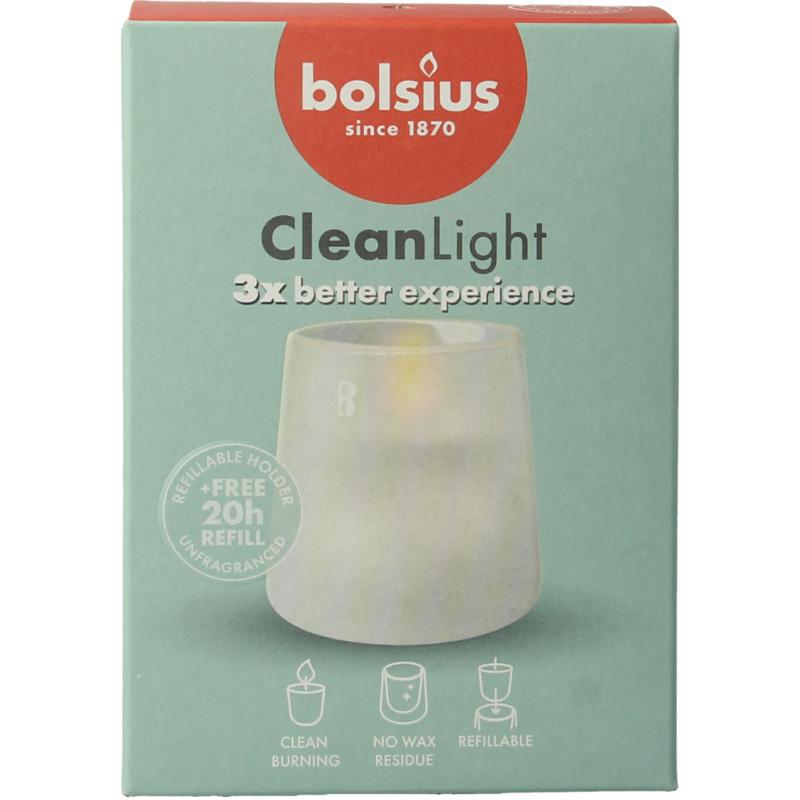 Clean Light starterkit houder wit - incl. geurloze
