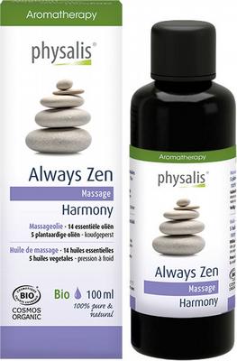 Physalis Massageolie always zen