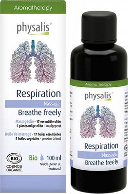 Physalis Massageolie respiration bio