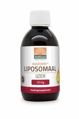 Mattisson Aquasome liposomaal ijzer 20mg citrussmaak