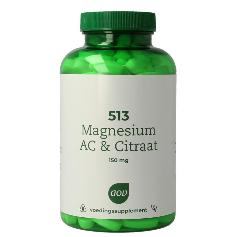 513 Magnesium bisglycinaat & citraat 150mg