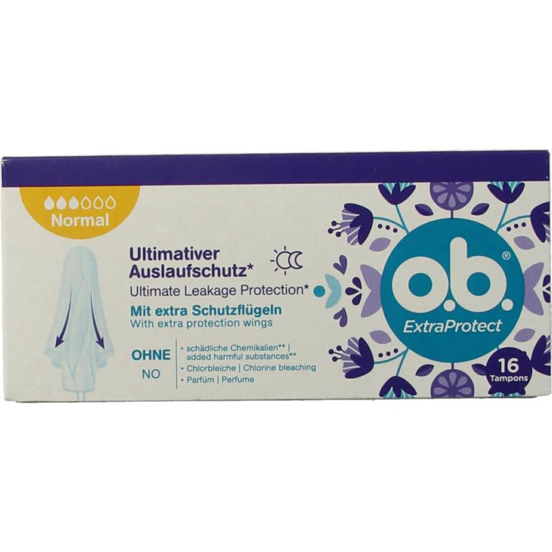 Tampons extra protect normal