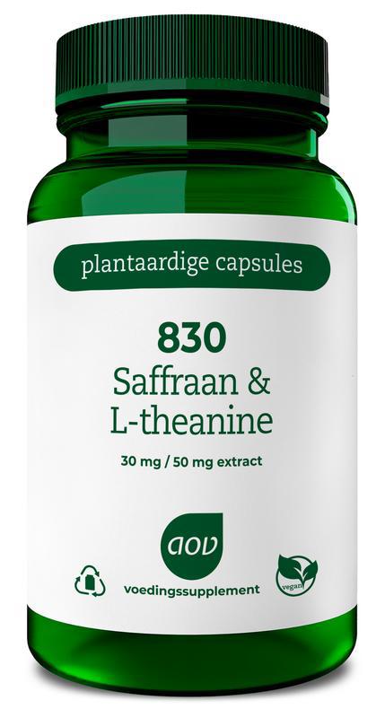 830 Saffraan & L-Theanine