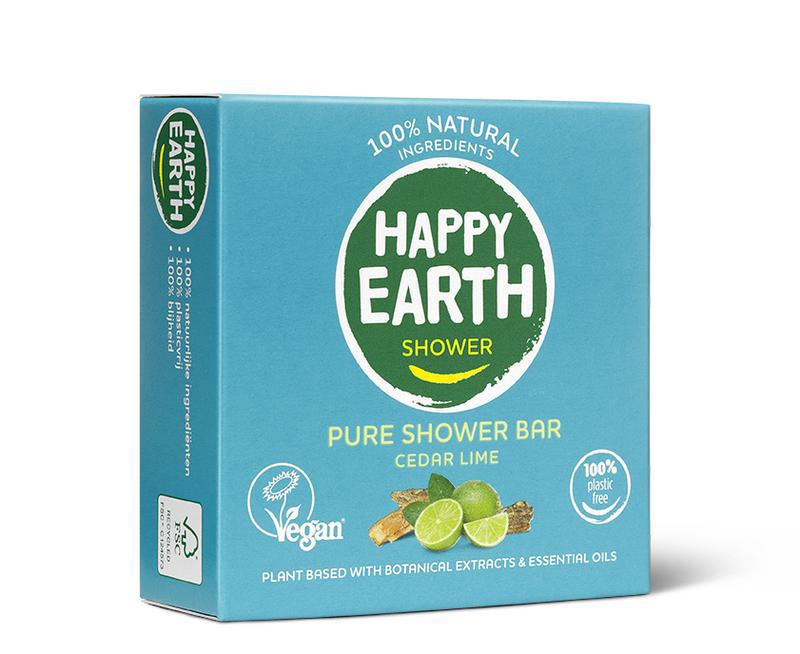 Shower bar cedar lime