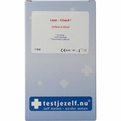 Testjezelf.nu IJzer check zelftest