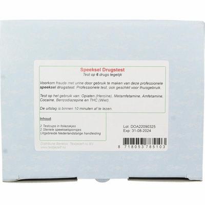 Testjezelf Speeksel drugstest