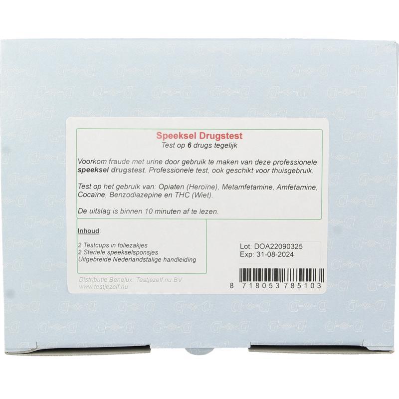 Speeksel drugstest