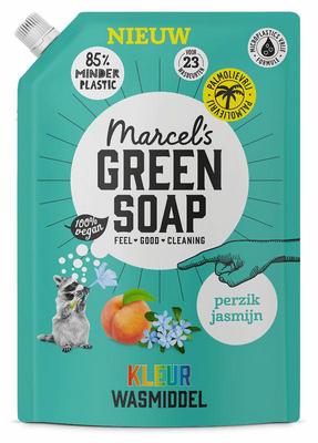 Marcel's Green Soap Wasmiddel kleur perzik & jasmijn
