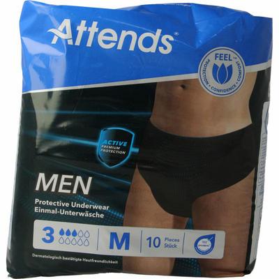 Attends Men discreet underwear zwart maat M