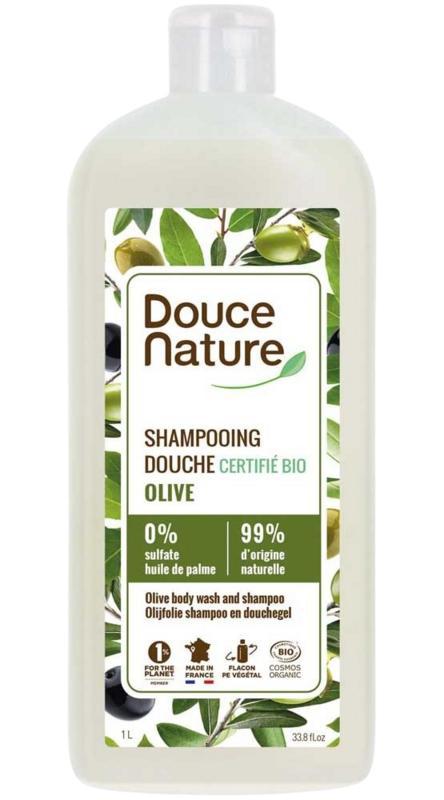 Douchegel & shampoo olijf