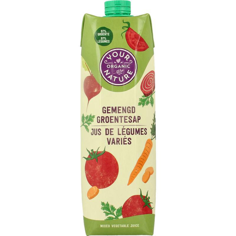Groentesap gemengd bio