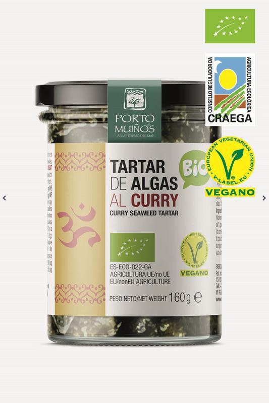 Zeewier spread curry bio