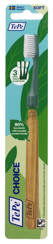 Tandenborstel choice soft groen