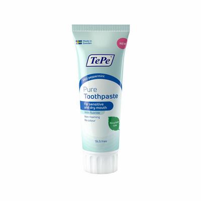 TePe Pure tandpasta sensitive peppermint