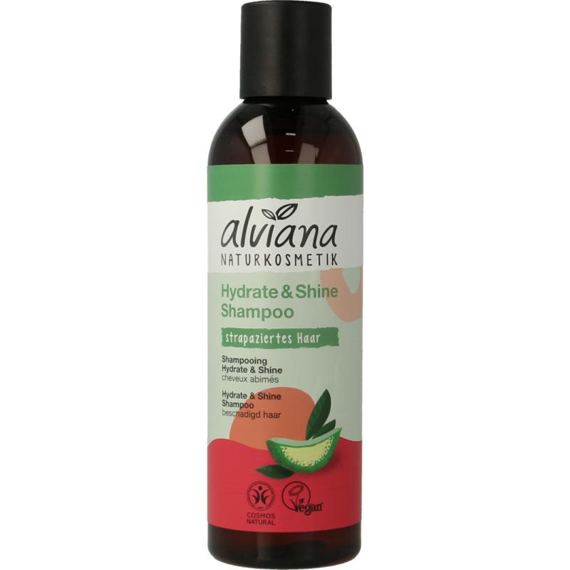 Shampoo hydrate en shine voor beschadigd haar